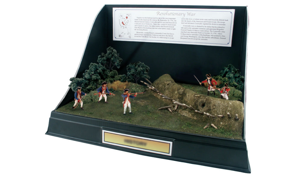 Scene Setters Figurines Revolutionary War Soldiers 5/Pkg 724771044543 R 