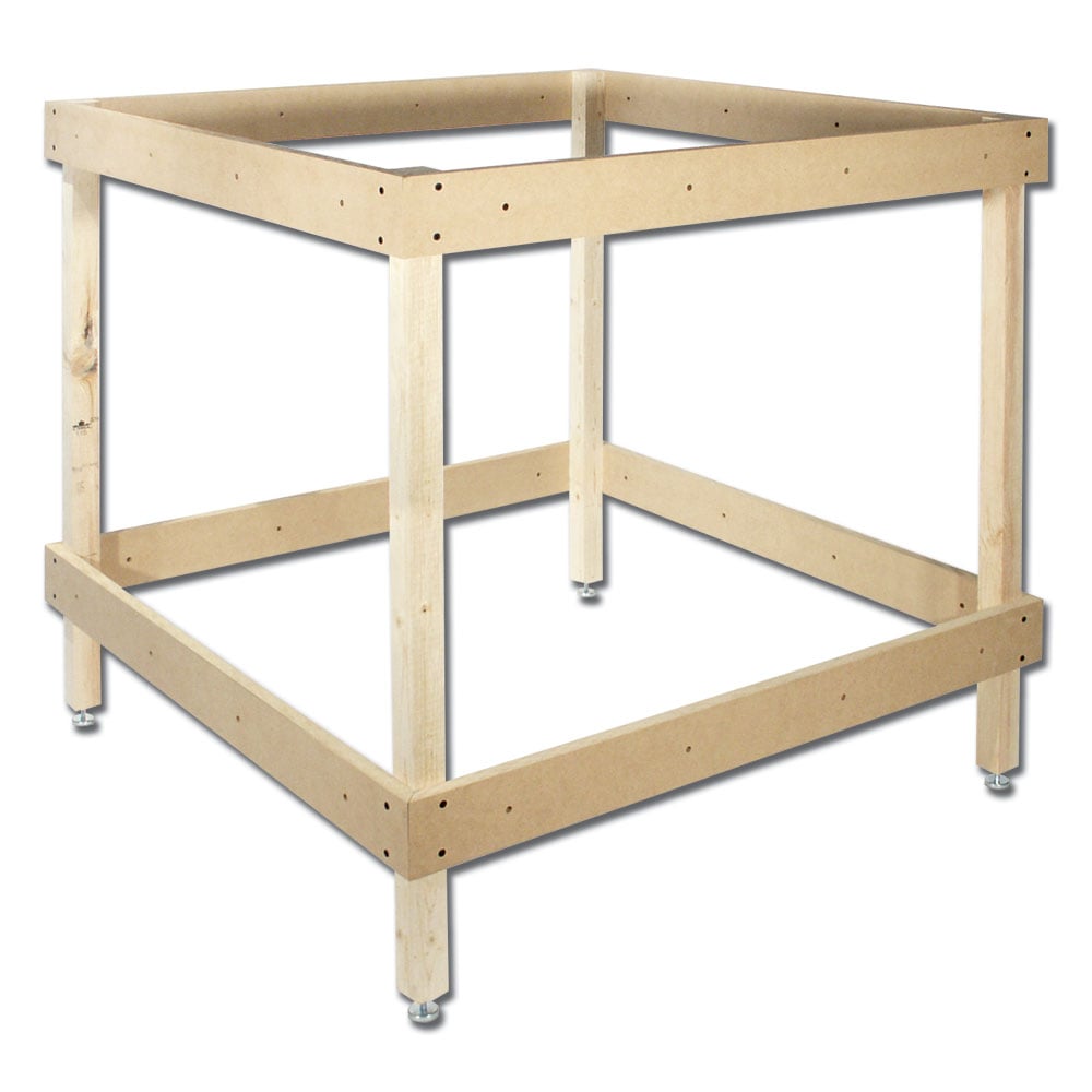Stand - Square Module (US Only) - Pre-measured and pre-cut wooden module stands form fit to your layout modules