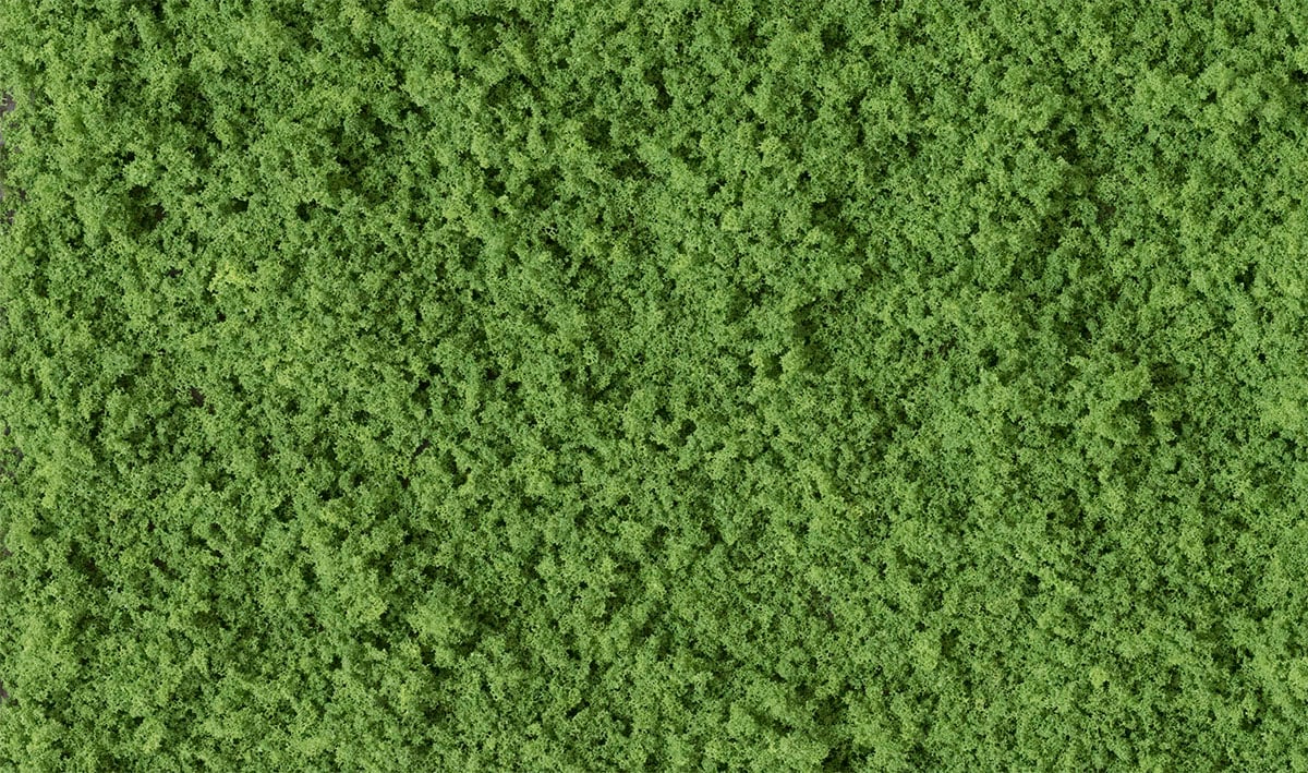 Coarse Turf Medium Green Bag - Individual bag provides enough Fine Turf to create realistic landscape on various areas of your layout