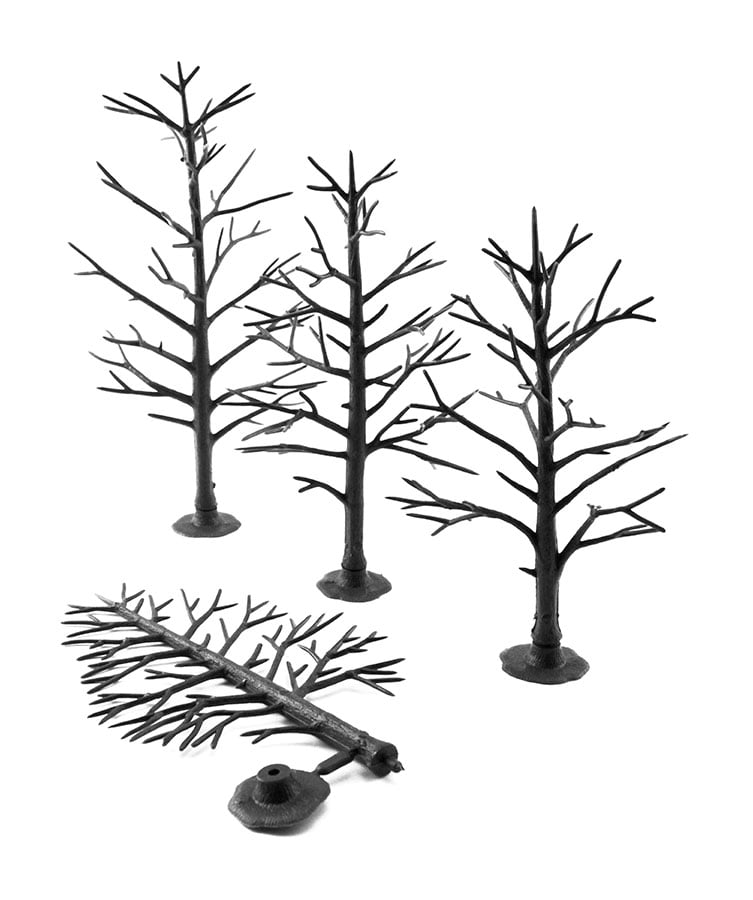 Woodland Scenics TR1570 Ready Made Deciduous Trees 3/4 " pcs 38 2" Value Pack 