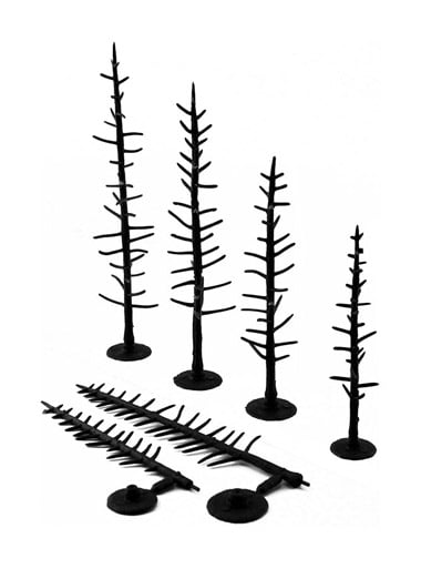 9" Ready Made Trees TMC TR3539 Woodland Scenics Waters Edge 2 Pack 8" 