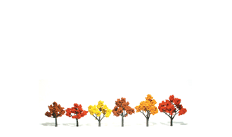 Fall Mix - 6/pkg - Woodland Scenics