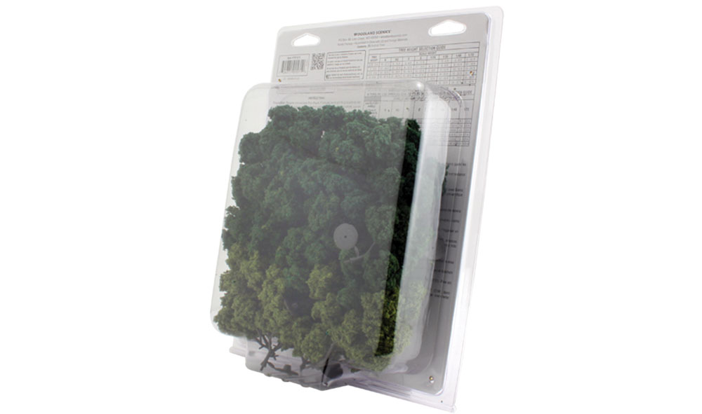 WOODLANDSCENICS TREES 2セットTR 1581、TR1571 Mixed Green - 23/pkg - Woodland Scenics