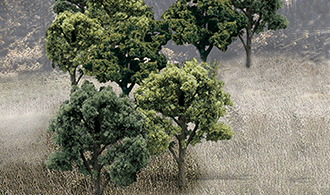 Mixed Green - 14/pkg - Woodland Scenics