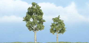 ARBOLES MONTADOS (Besado Por El Sol) (7.62 Cm - 10.1 Cm) 3 Unidades