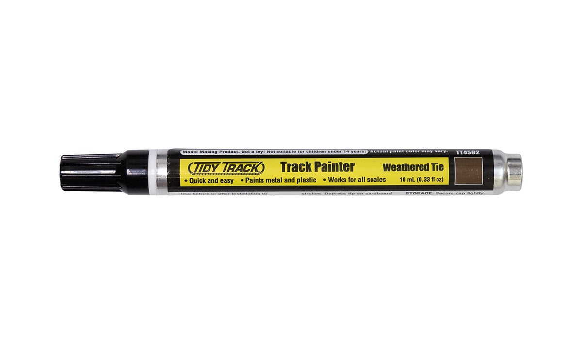 Track Painter - Weathered Tie - Paint ties a realistic matte finish