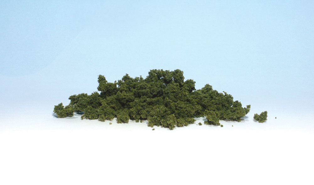 Light Green - Models tree foliage for medium to large trees and low-to-medium ground covers, such as bushes, trees and shrubs