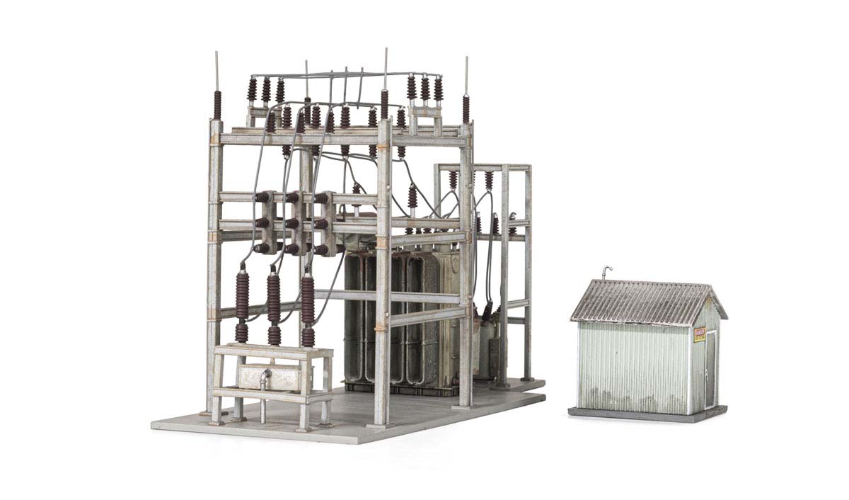 Substation - HO Scale - Complete the Utility System with the Substation to accurately model power distribution