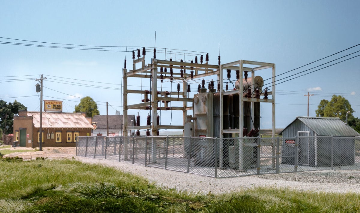 Substation - O Scale - Complete the Utility System with the Substation to accurately model power distribution