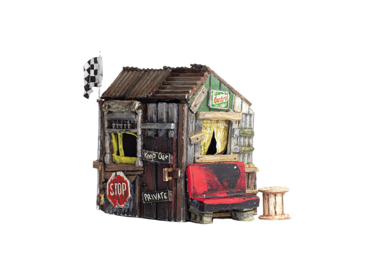 Kids Clubhouse- HO Scale - Built-&-Ready® Landmark Structure®, Kids Clubhouse, is the local hangout for the neighborhood kids