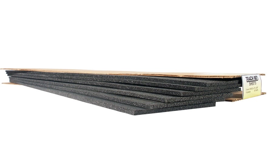 Track-Bed<sup>™</sup> Sheets - N Scale - Sheets are great for railyards and sidings