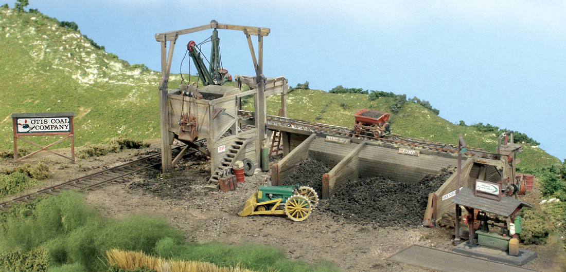 Otis Coal Company HO Scale Kit - Woodland Scenics